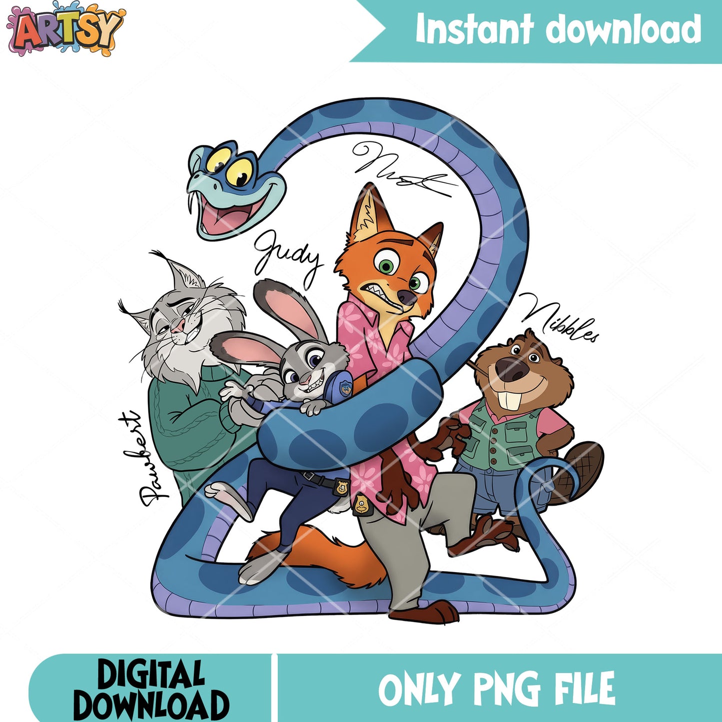 Lovely couple zootopia  png, zootopia disney png, disney movies png