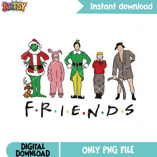 Lovely show for christmas night png, christmas card png, home alone png