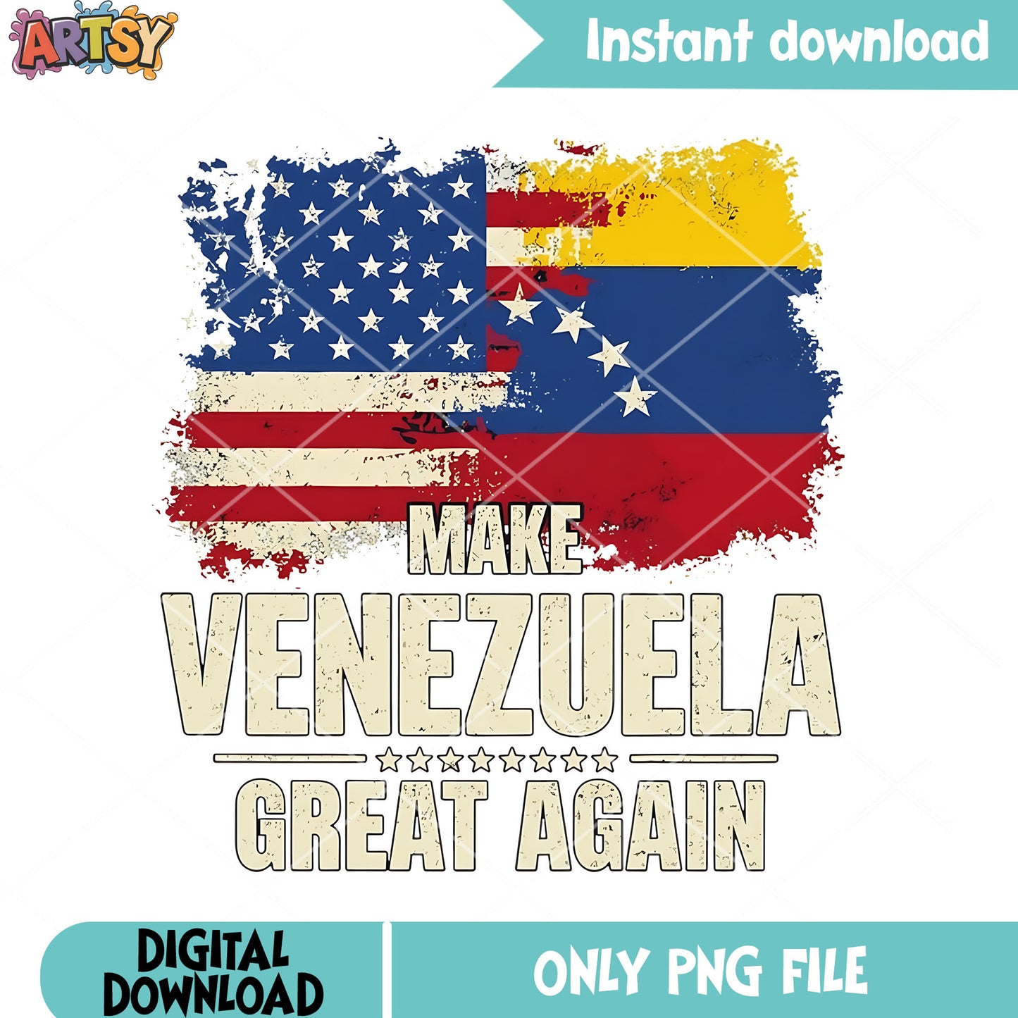 Make venezuela great again png, venezuela flag png, free venezuela png