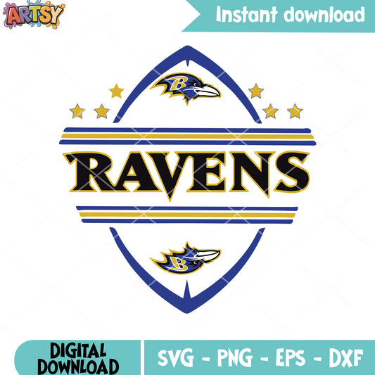 M and T Bank svg. National Football League svg, baltimore ravens svg