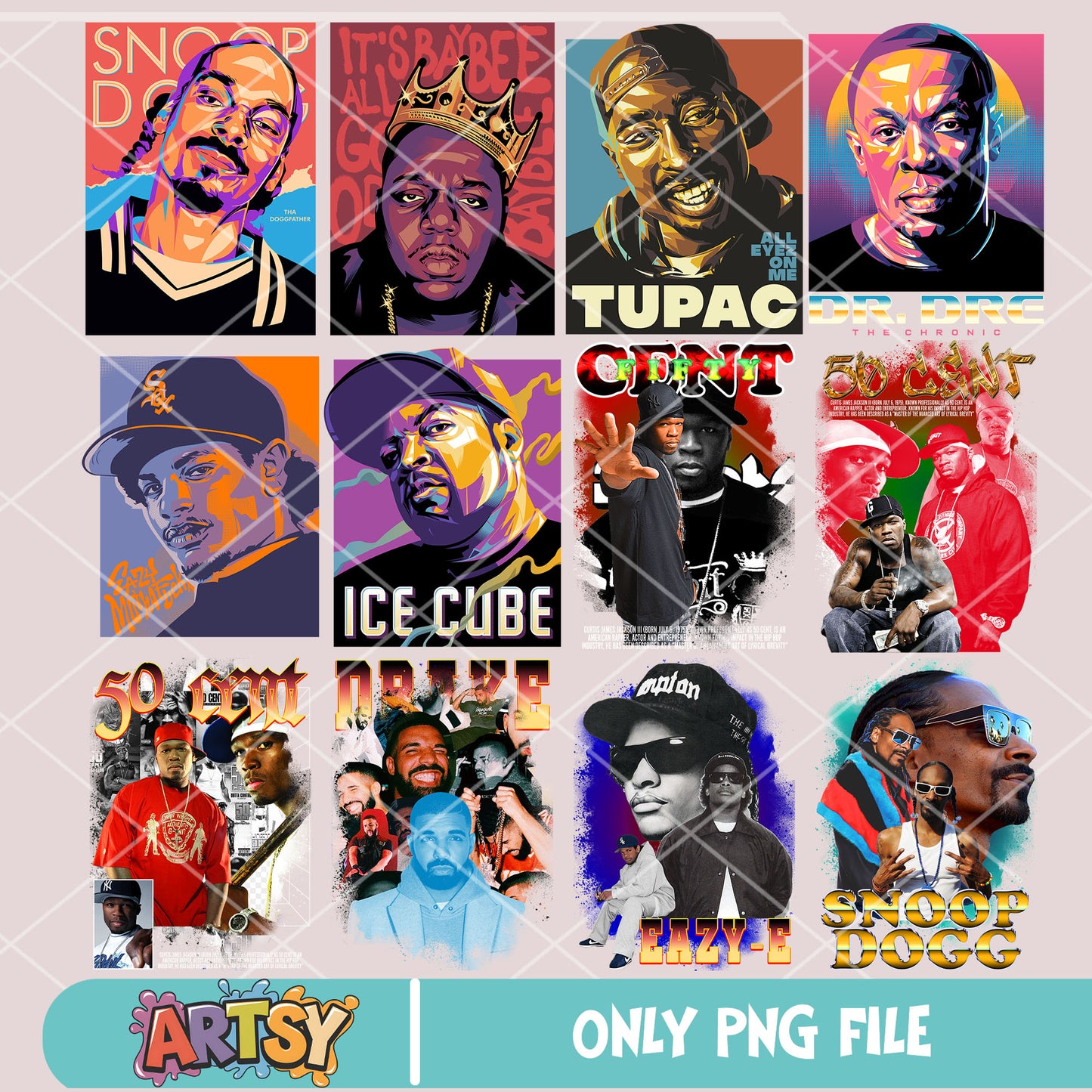 Man rapper america png bundle, snoop dog​ png, ice cube png