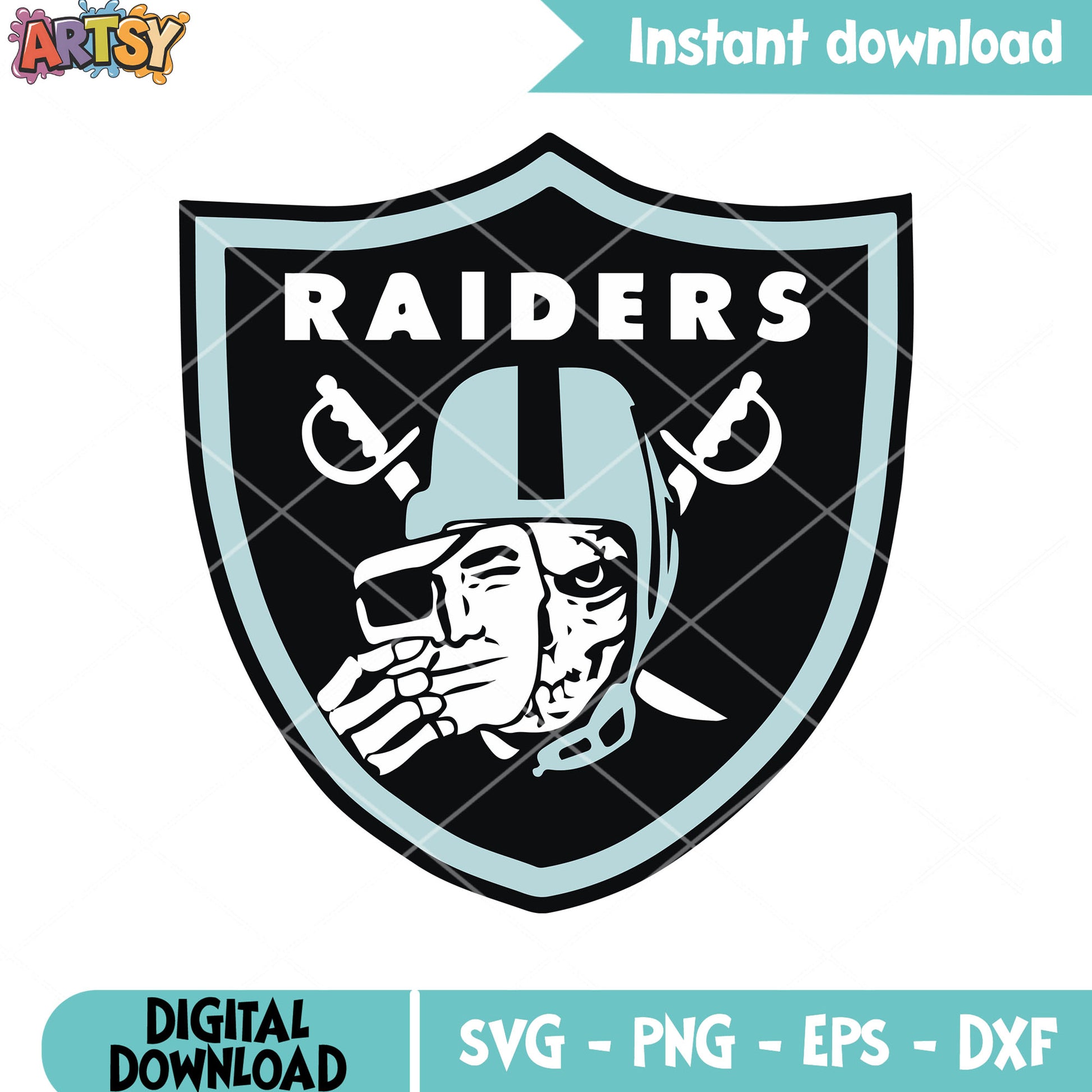 Mask of evil raiders svg, las vegas raiders svg, nfc svg
