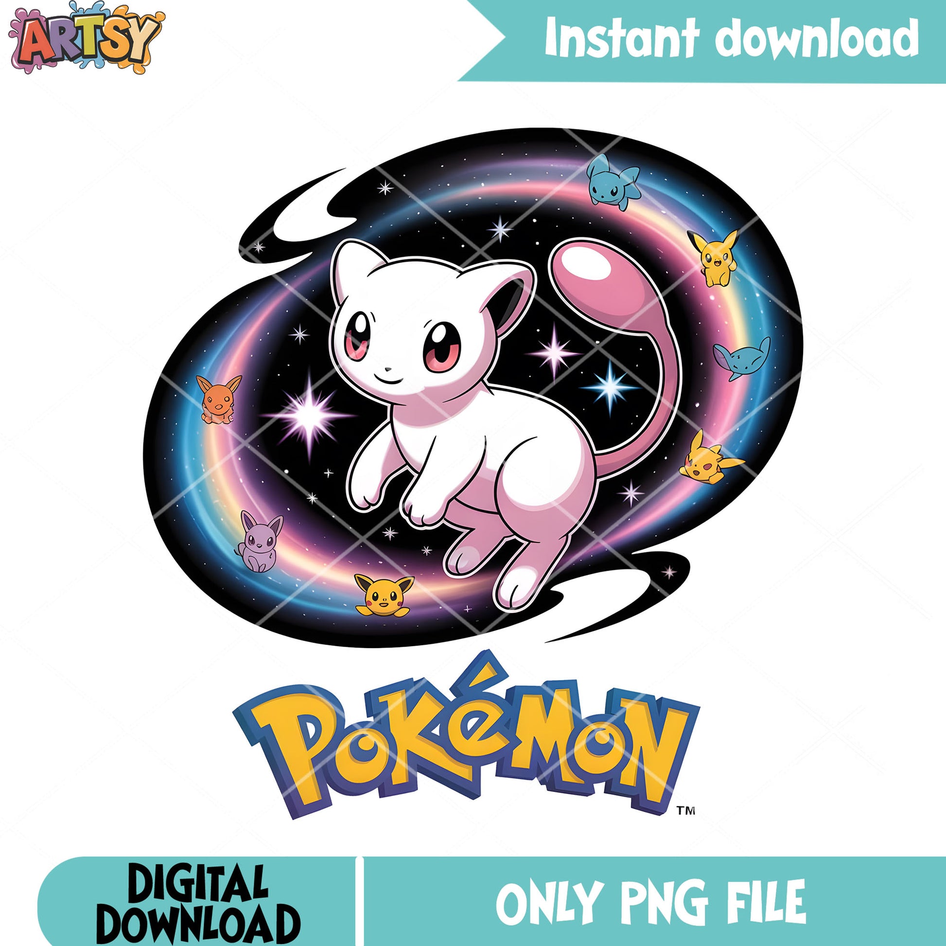 Mew pokemon card png, pokemon mew png, pokemon card png