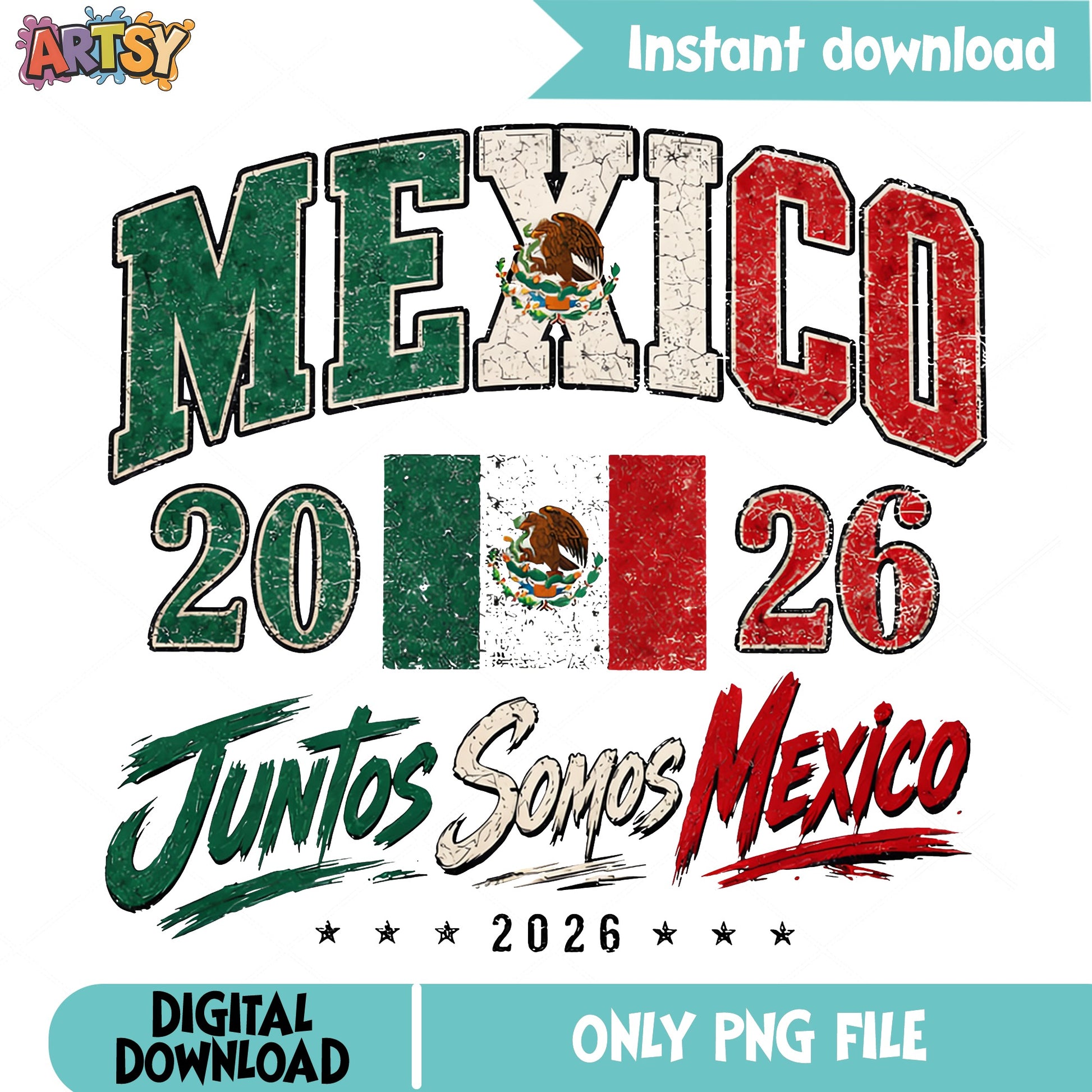 Mexico 2026 Juntos Somos Mexico PNG, Mexico Flag PNG, Soccer PNG
