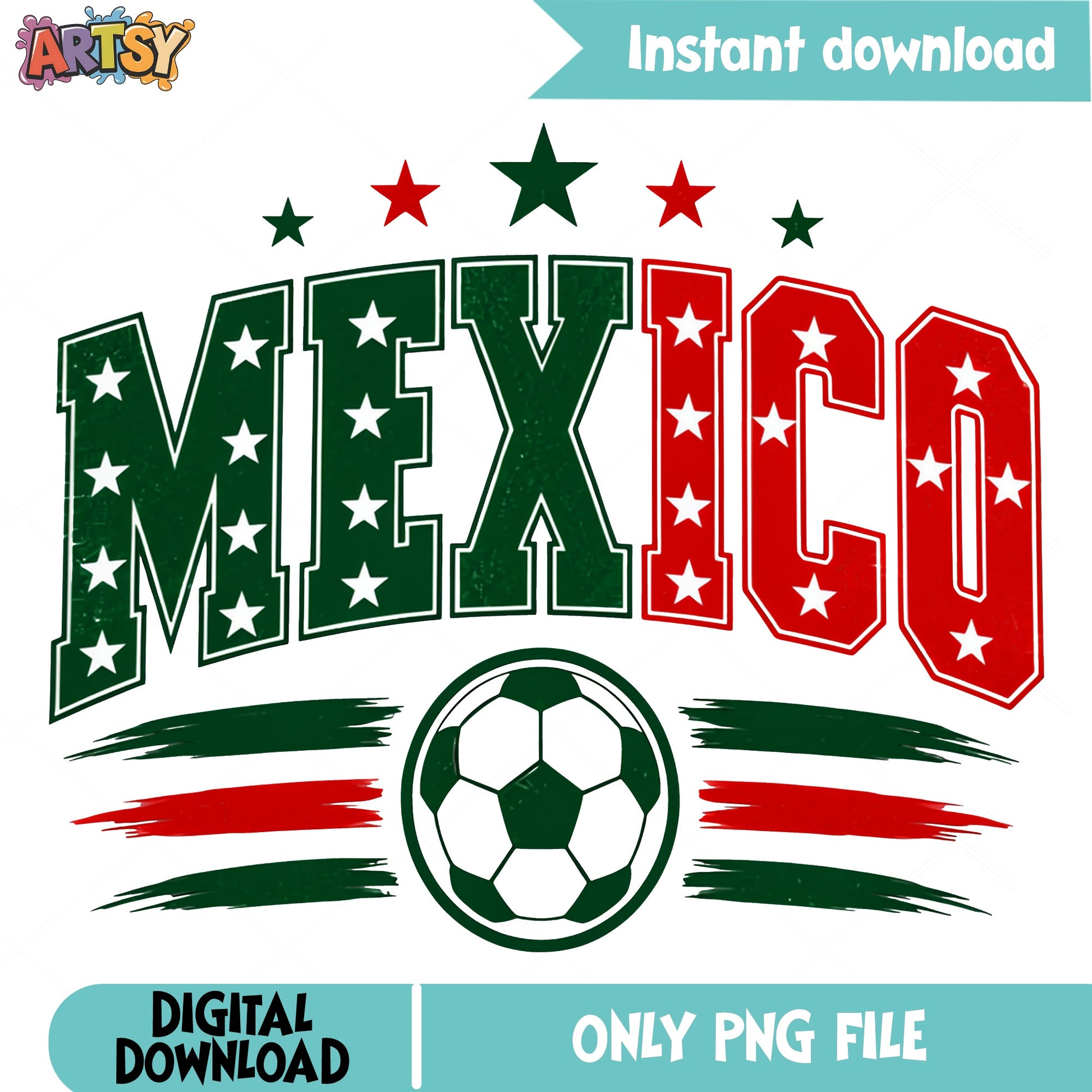 Mexico Soccer PNG, Mexico Football Shirt, Soccer Ball PNG