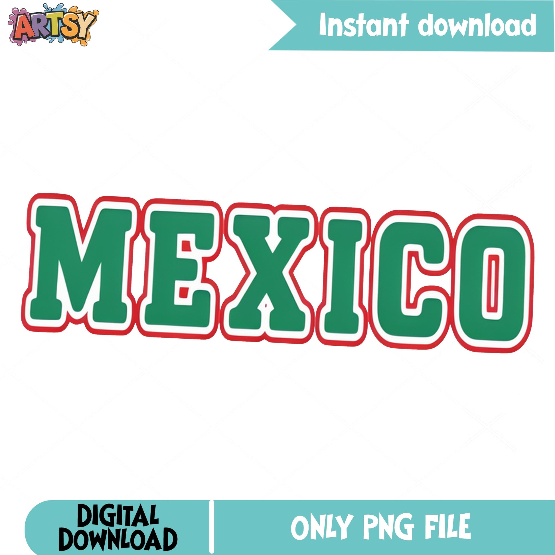 Mexico Varsity Letters PNG, Mexican Pride Shirt Design PNG, Cinco De Mayo PNG