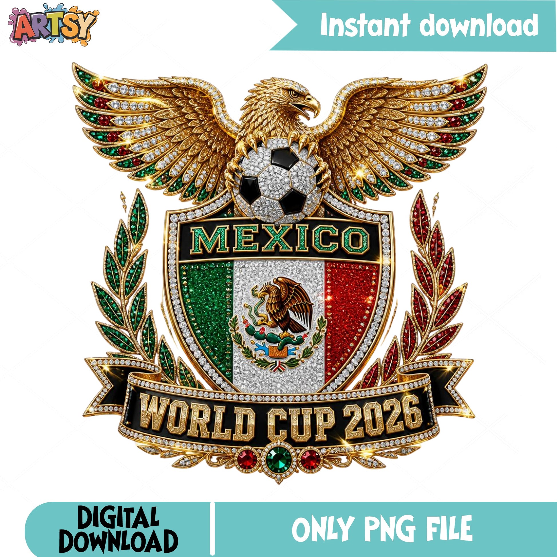 Mexico World Cup 2026 PNG, Mexico Soccer PNG, Futbol PNG