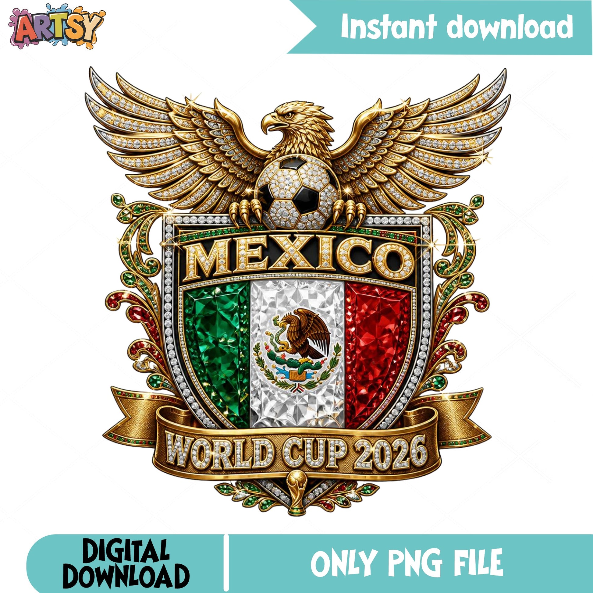 Mexico World Cup 2026 PNG, Soccer Mexico Flag PNG, Futbol PNG