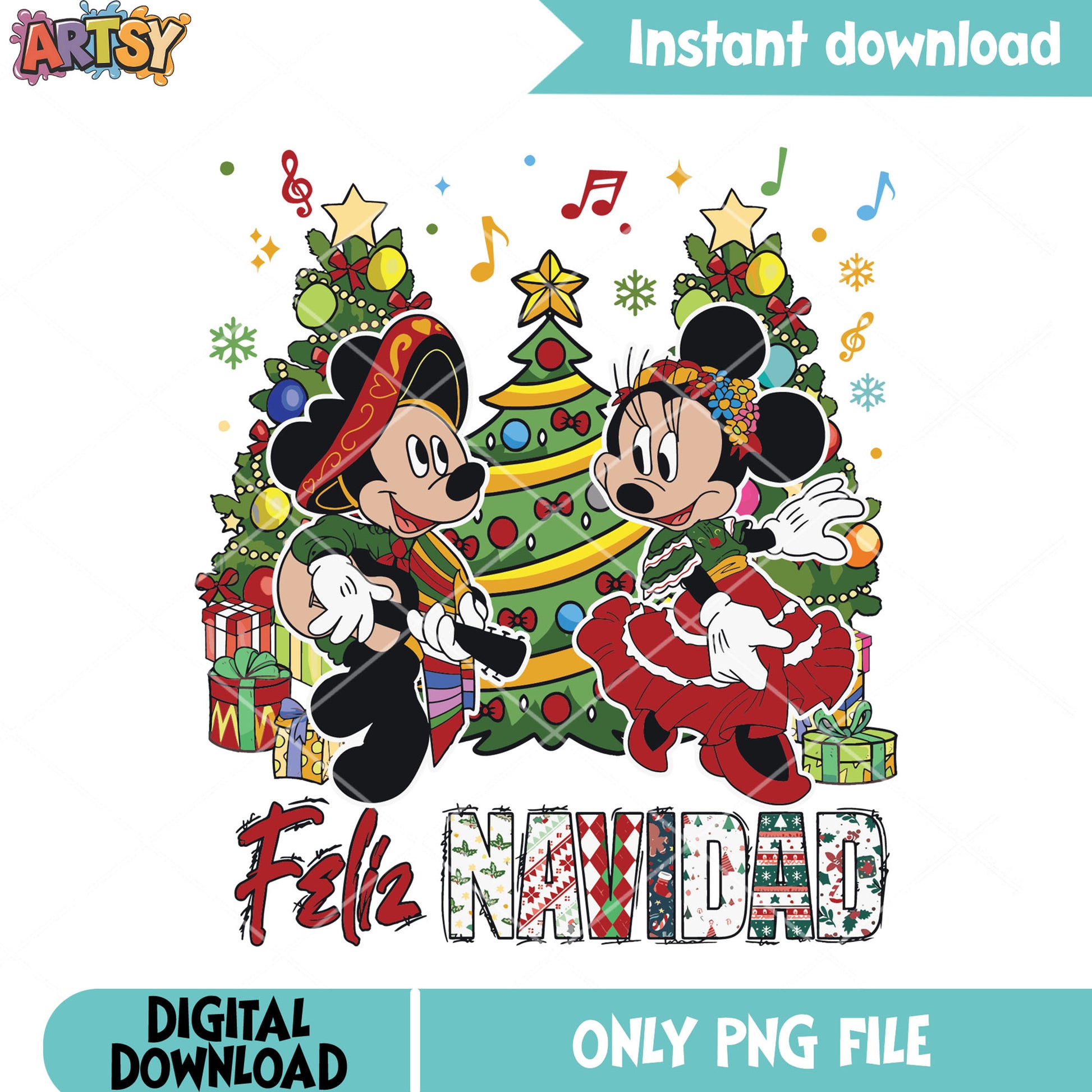 Mickey and minnie png, mickey and friends png, feliz navidad ​png
