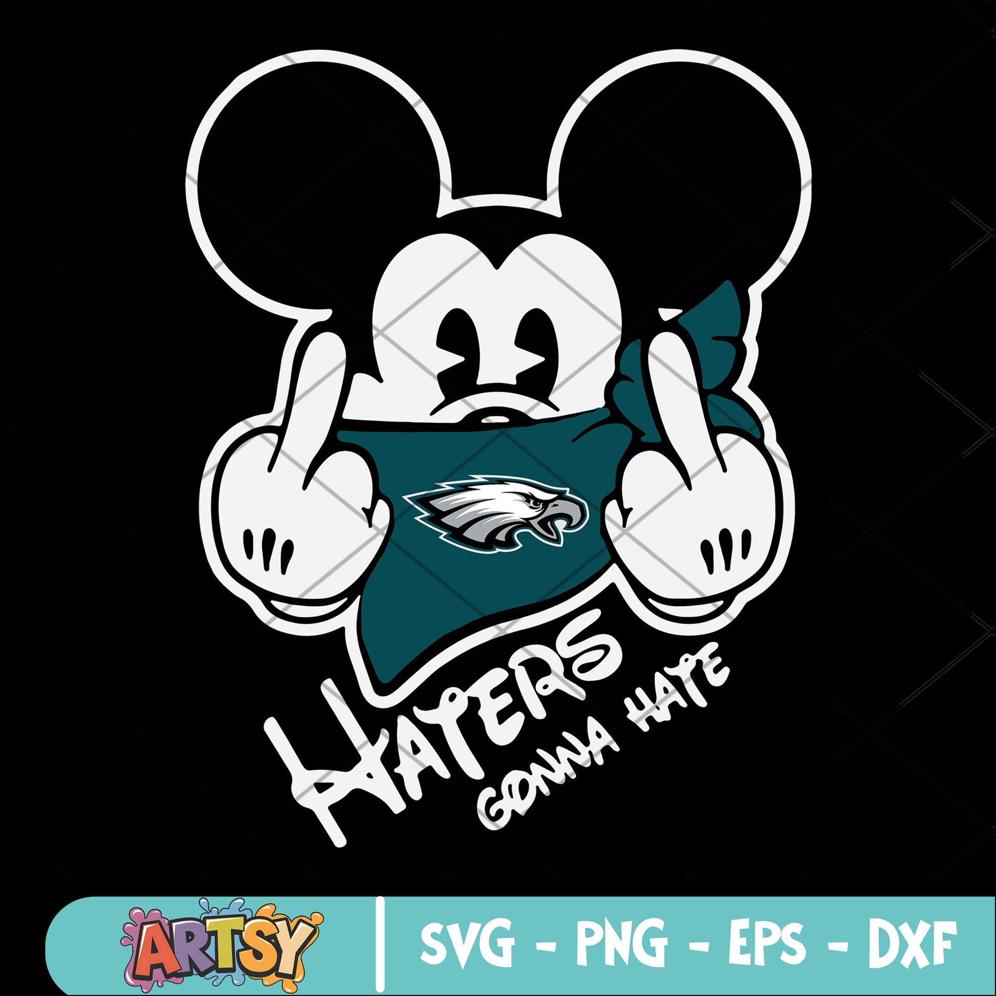 Mickey mouse gonna hate svg, philadephia eagles svg, eagles svg