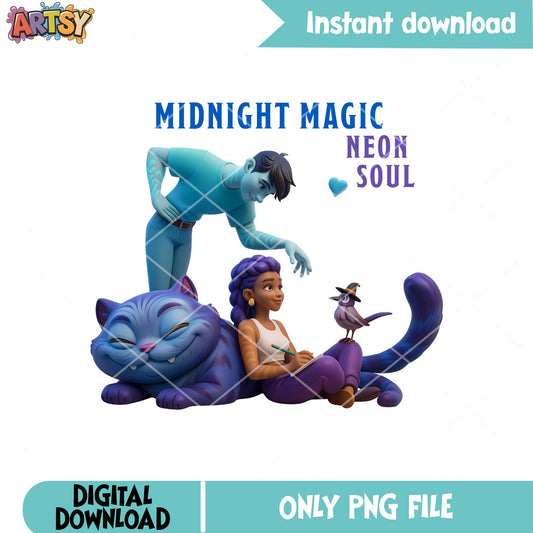 Midnight magic kpop hunters png, rumi jinu png, kpop jinu png