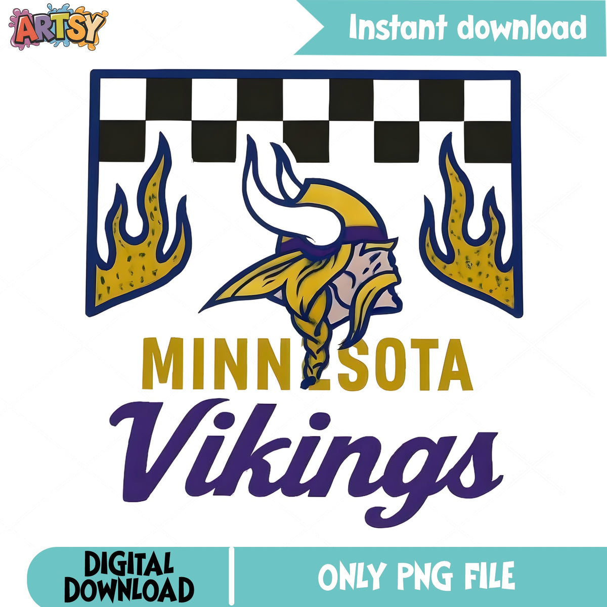 Minnesota Vikings PNG, NFL Football Clipart, Vikings Fan PNG