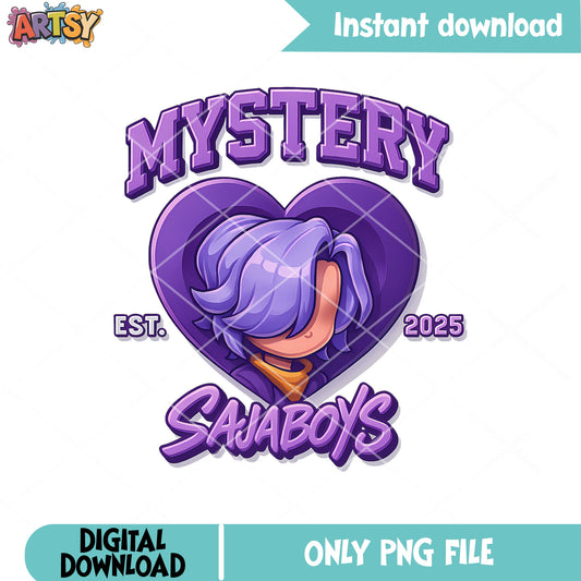 Mistery saja est 2025 png, mistery saja png, saja boys png