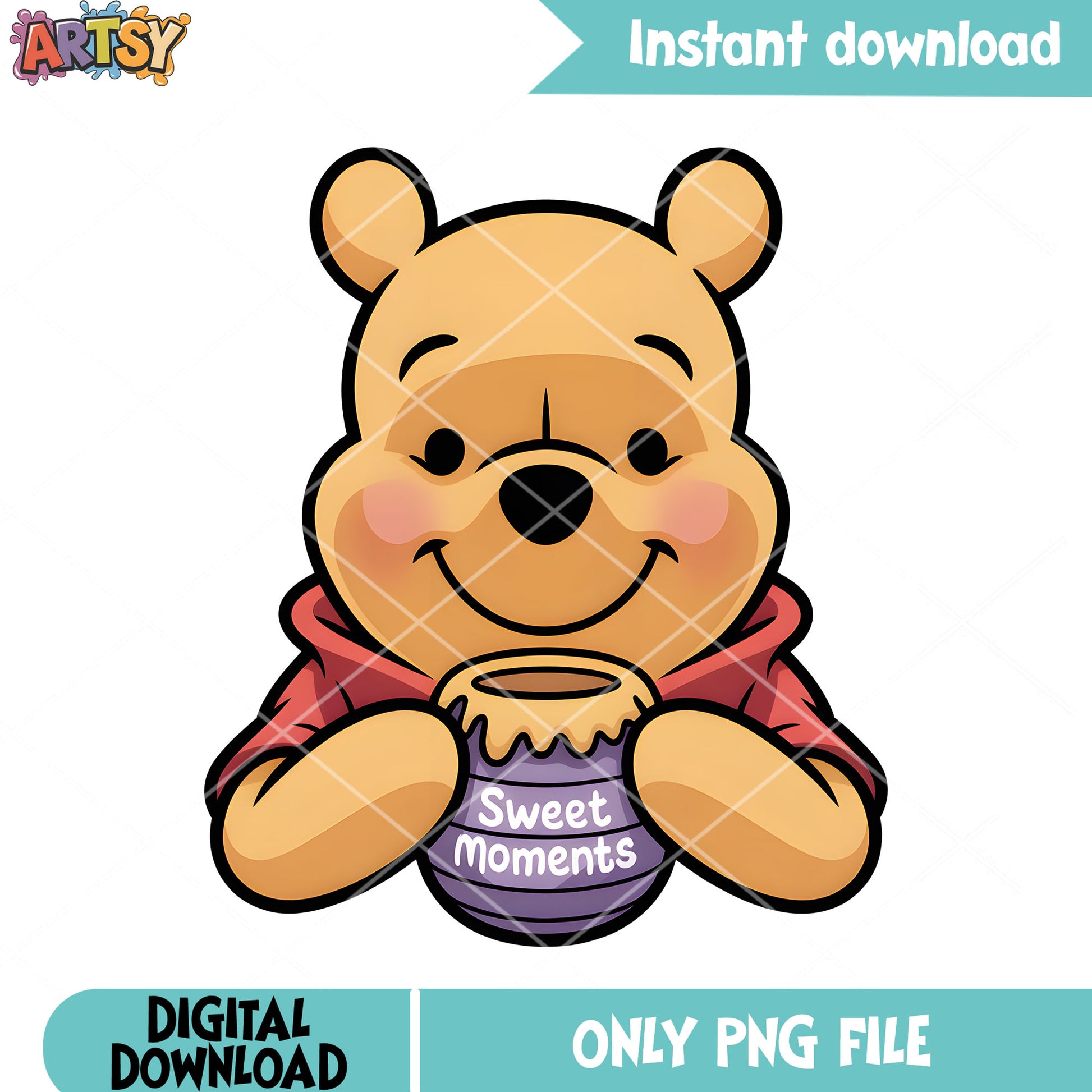 Moments pooh honey png, disney pooh png, winnie the pooh png