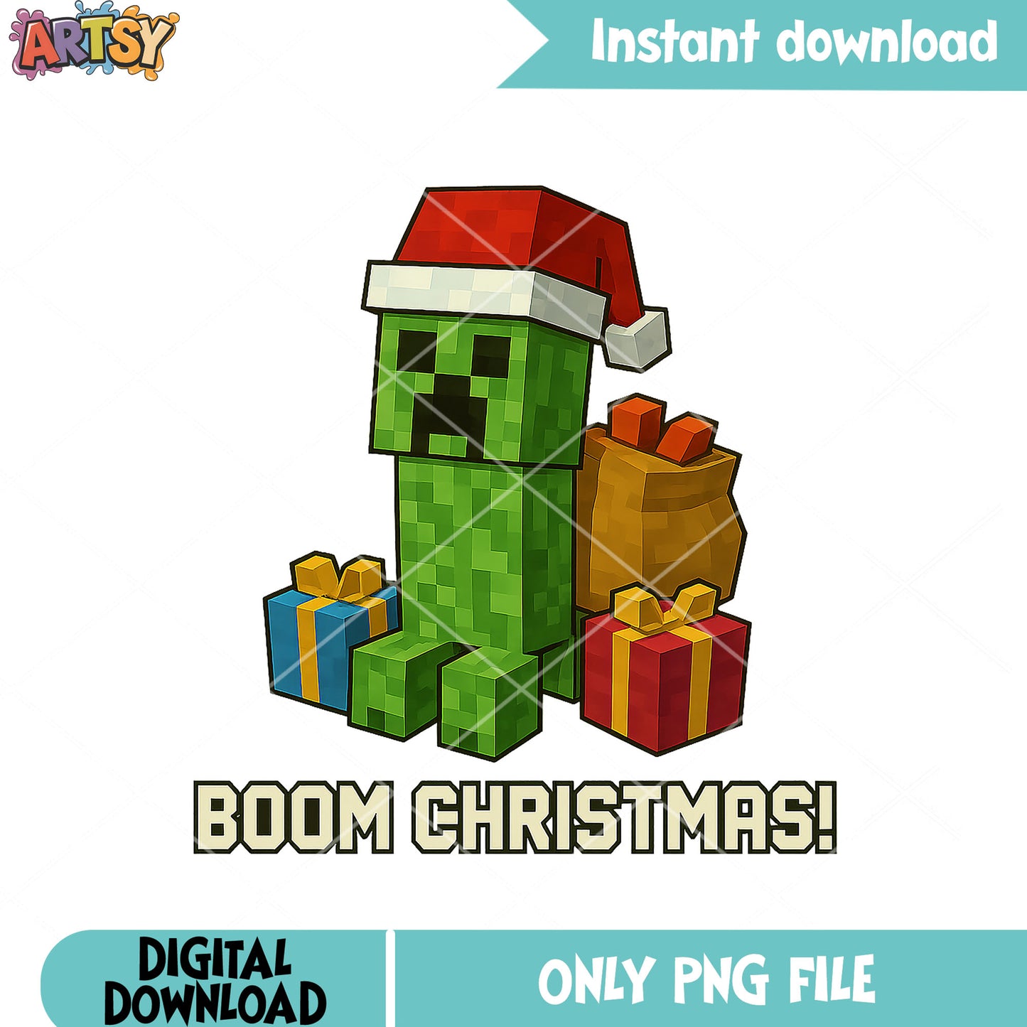 Muslim christmas gifts png, santa hat png, mojang studio png