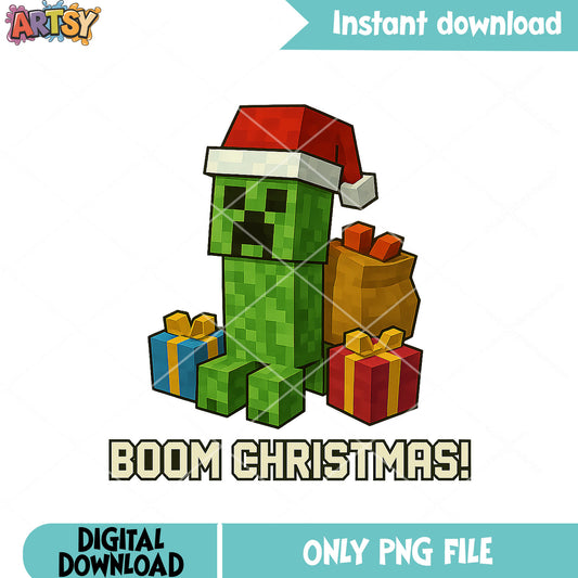 Muslim christmas gifts png, santa hat png, mojang studio png