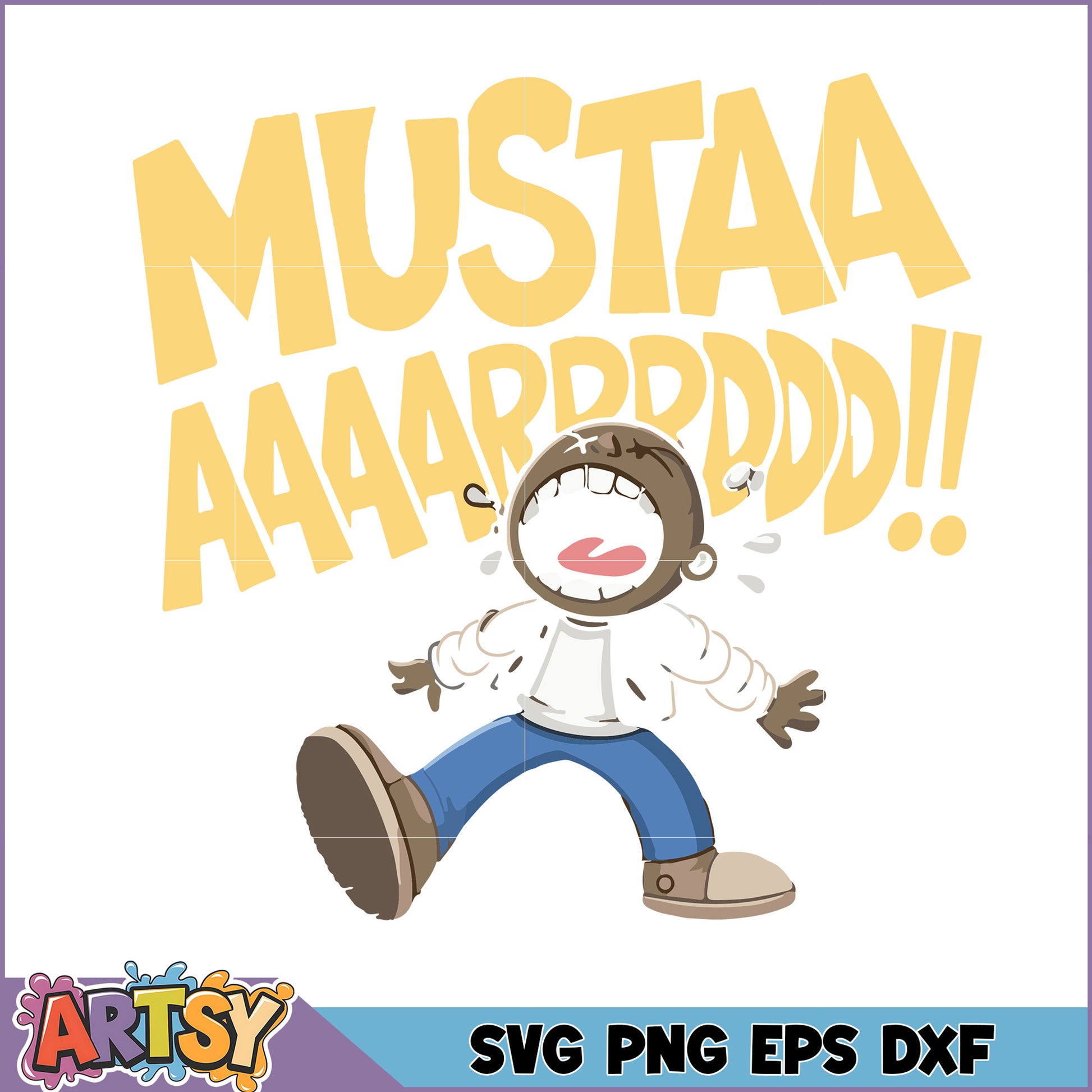 Mustaa Aaarppdd SVG Cut File