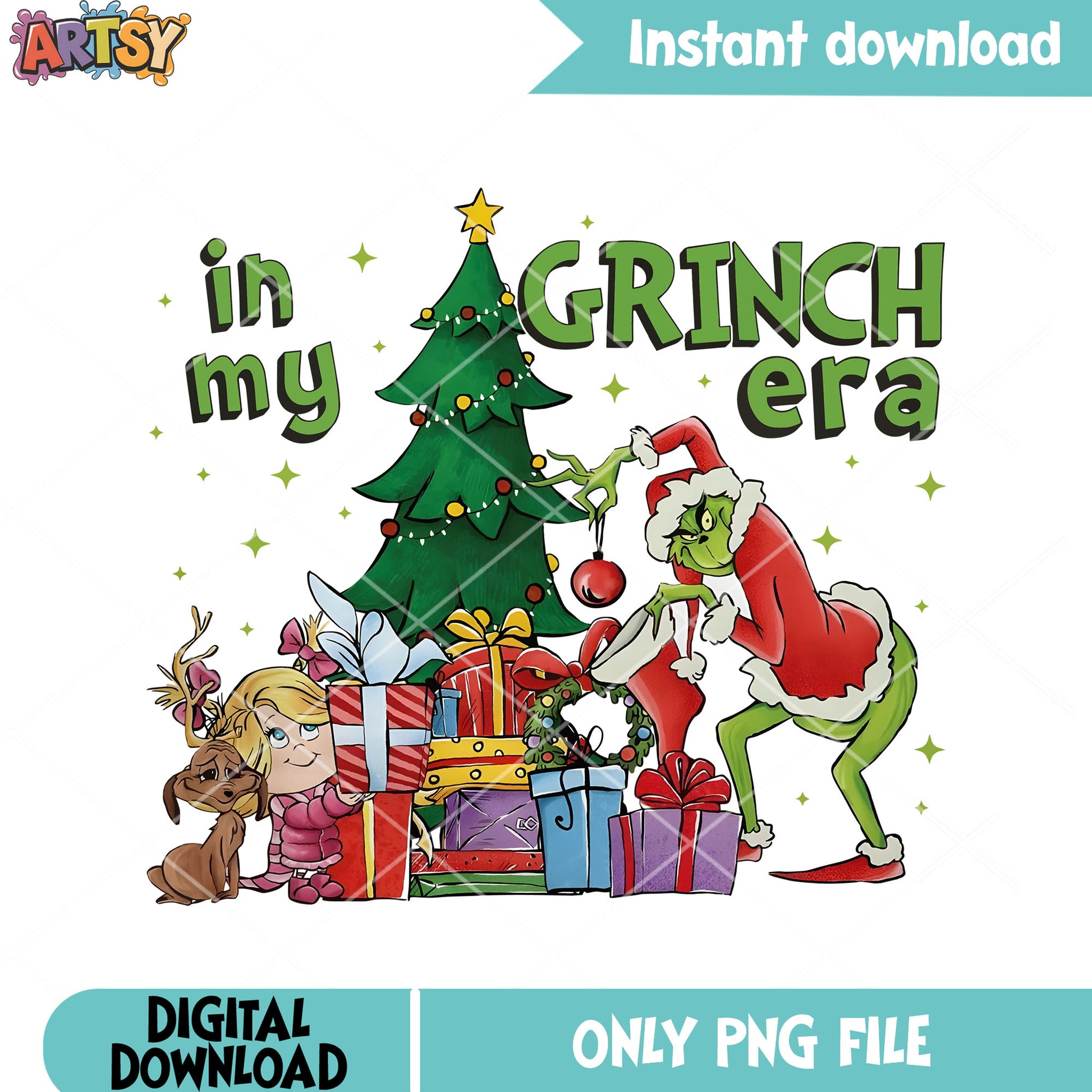 My era your stuff is mine png, how the grinch stole christmas png