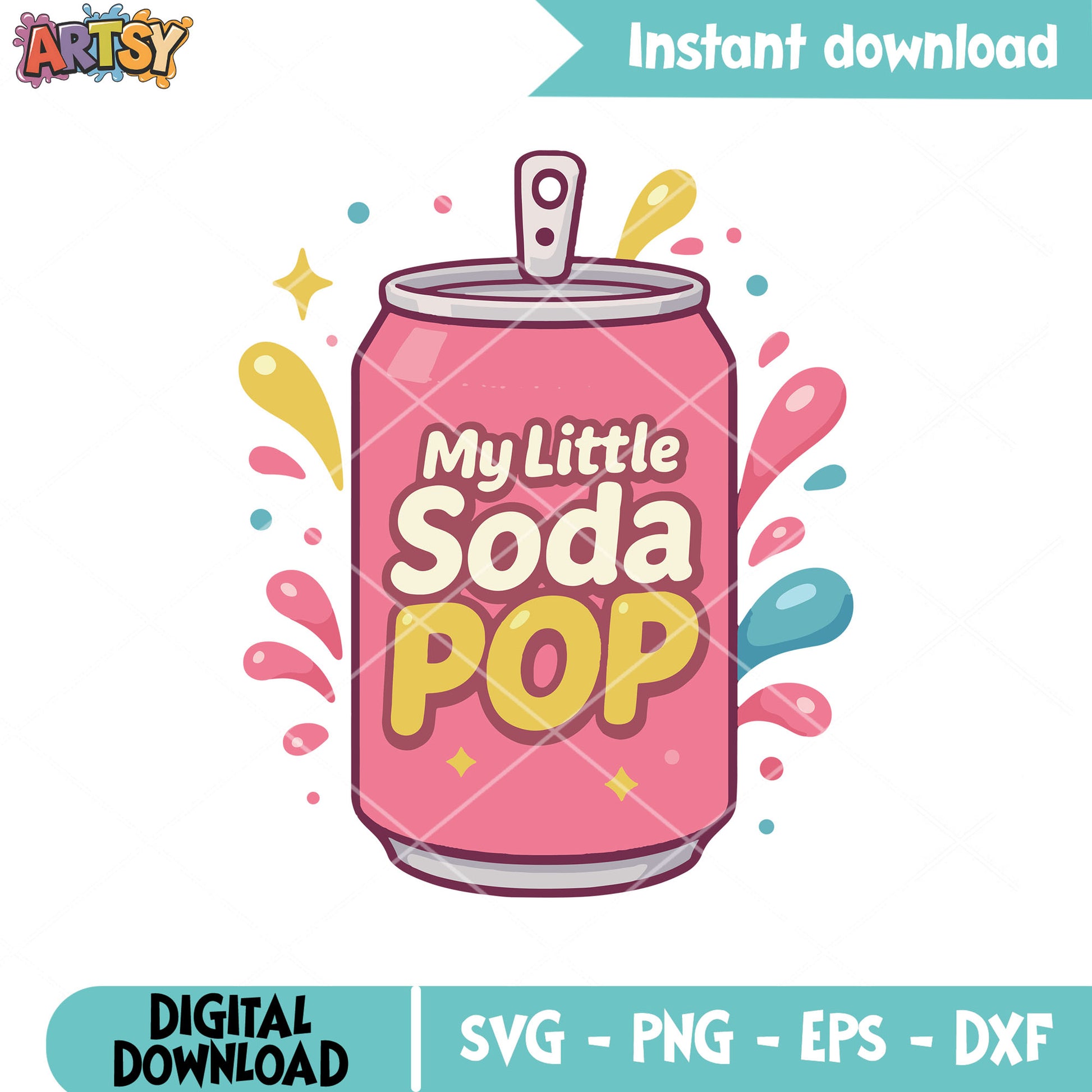 My little soda pop svg, soda pop svg, saja boys song svg