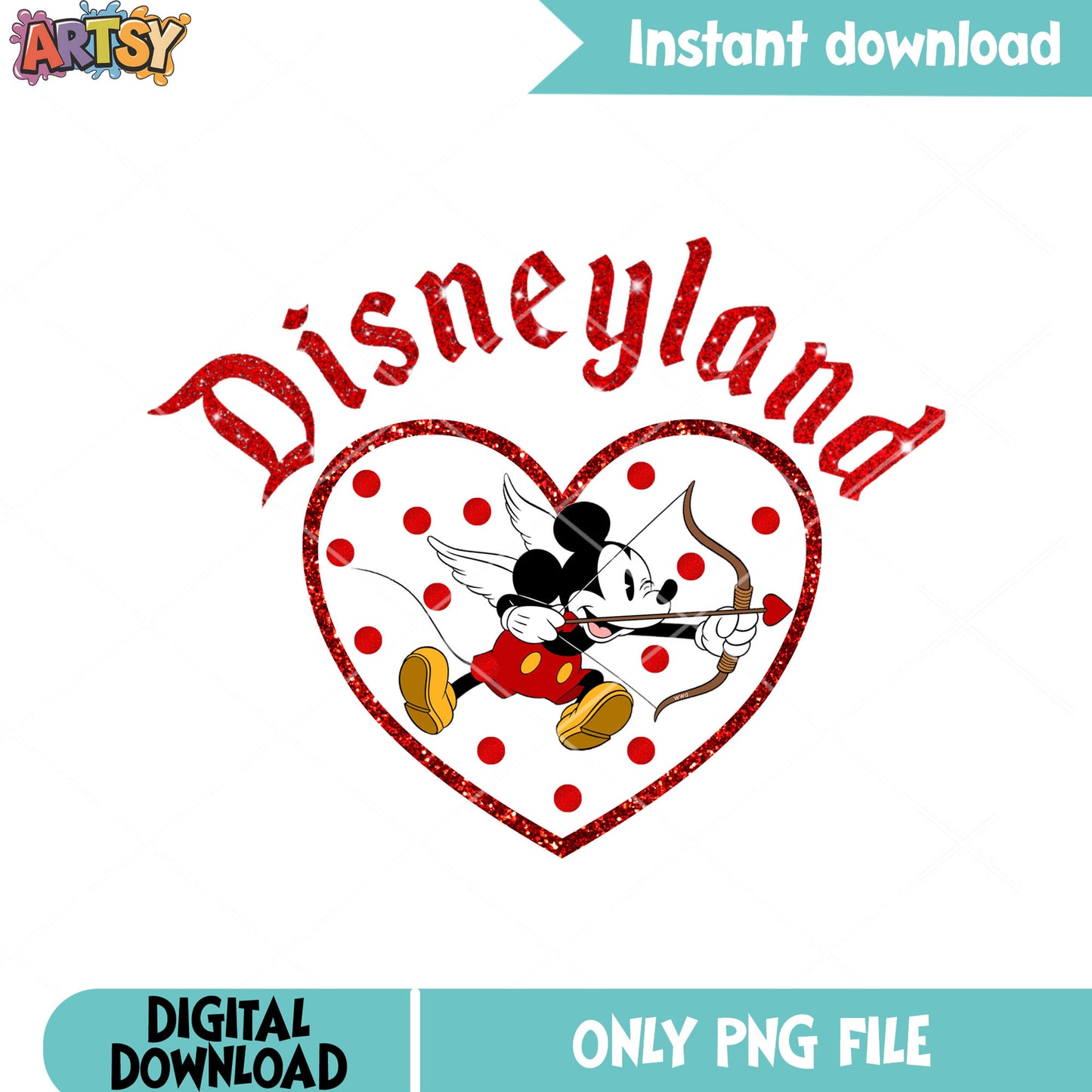 My love mickey disneyland png, mickey mouse png, valentine love png