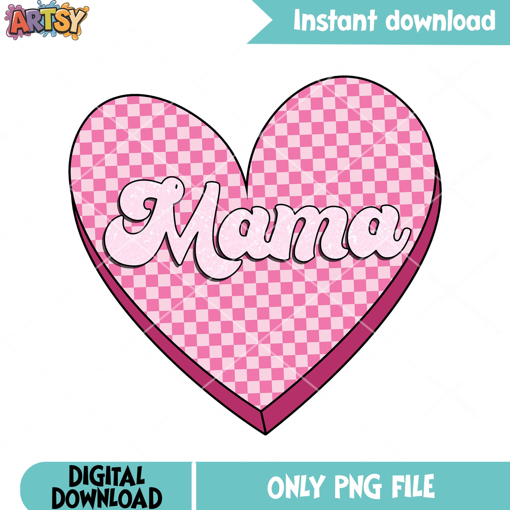 My mama gifts for valentine png, happy valentine day png