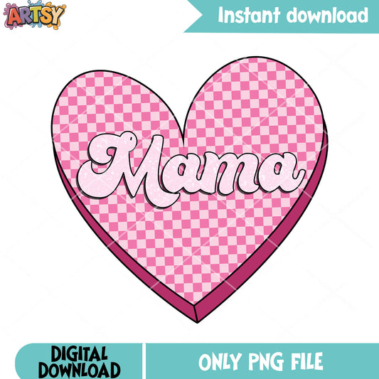 My mama gifts for valentine png, happy valentine day png