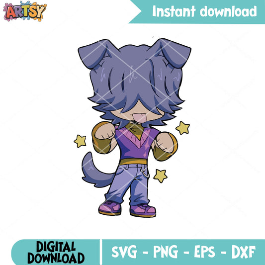 Mystery saja boys cute cat svg, saja boys band svg, mystery saja svg