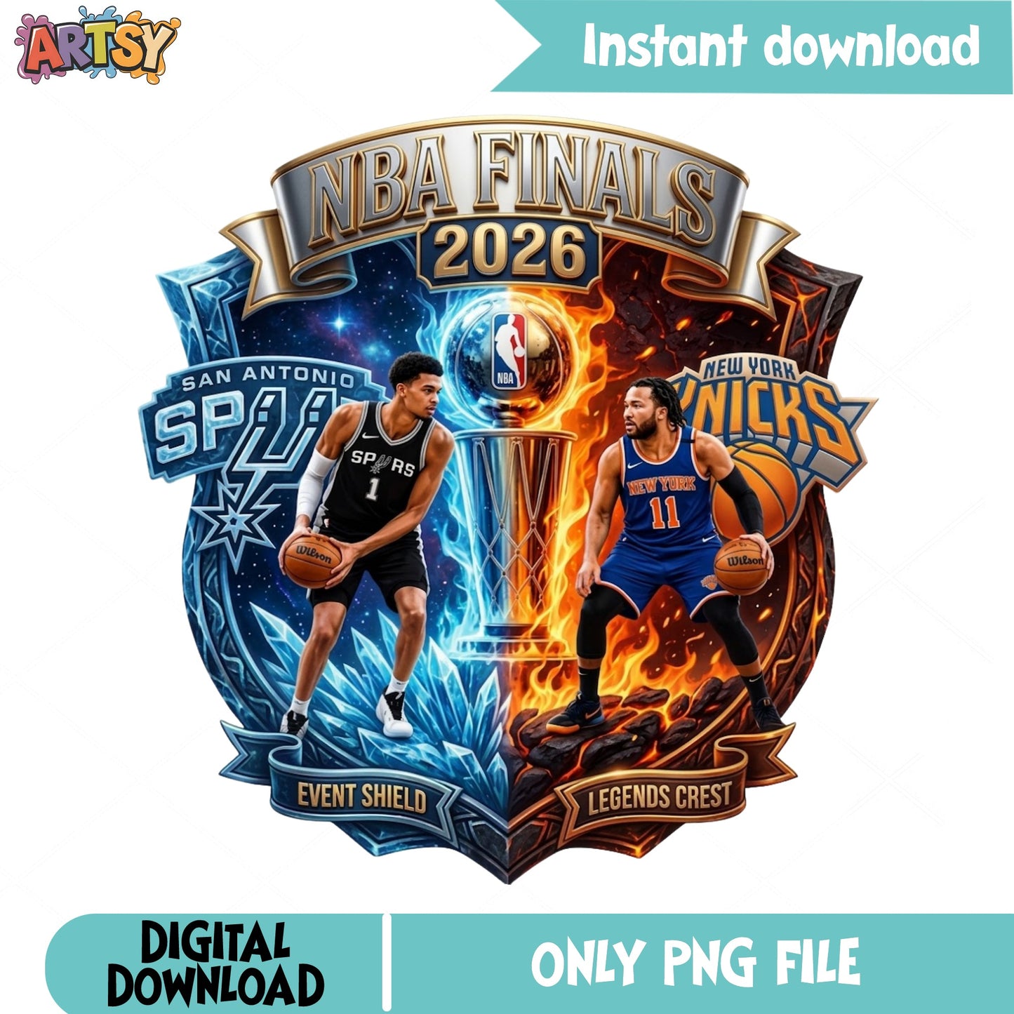 NBA Finals 2026 Spurs Vs Knicks PNG, Basketball PNG, NBA PNG