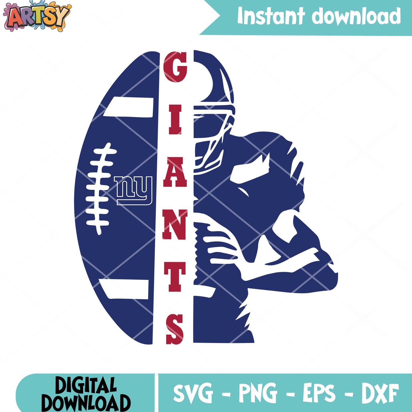 NFL football new york teams svg, giants svg, new york svg