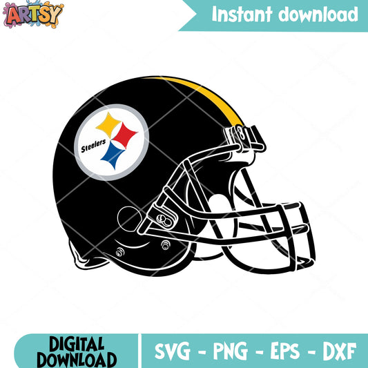 NFL football steelers svg, pittsburgh steelers svg, nfl helmets svg
