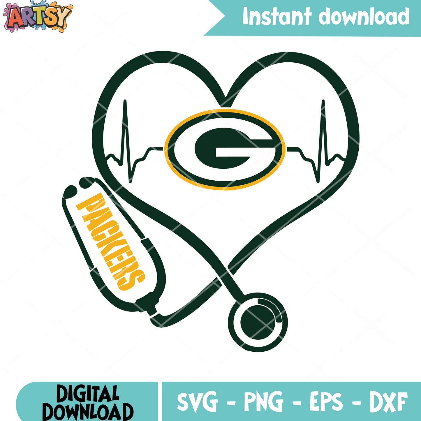 NFL football teams svg, Green Bay Packers svg, football svg