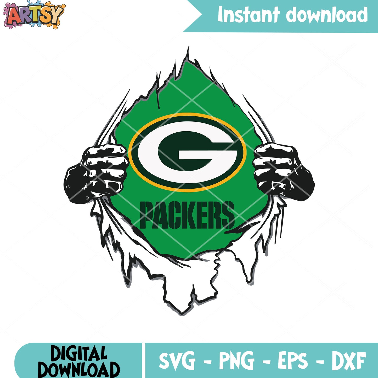 NFL football team svg, Green Bay Packers svg, nfl football svg