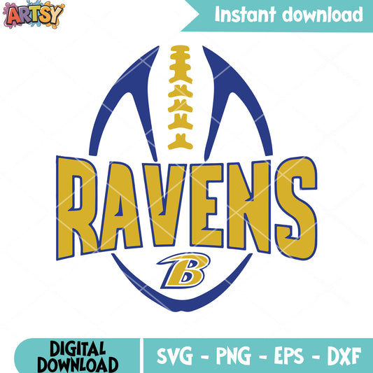 NFL logo football svg. baltimore ravens svg, american football svg