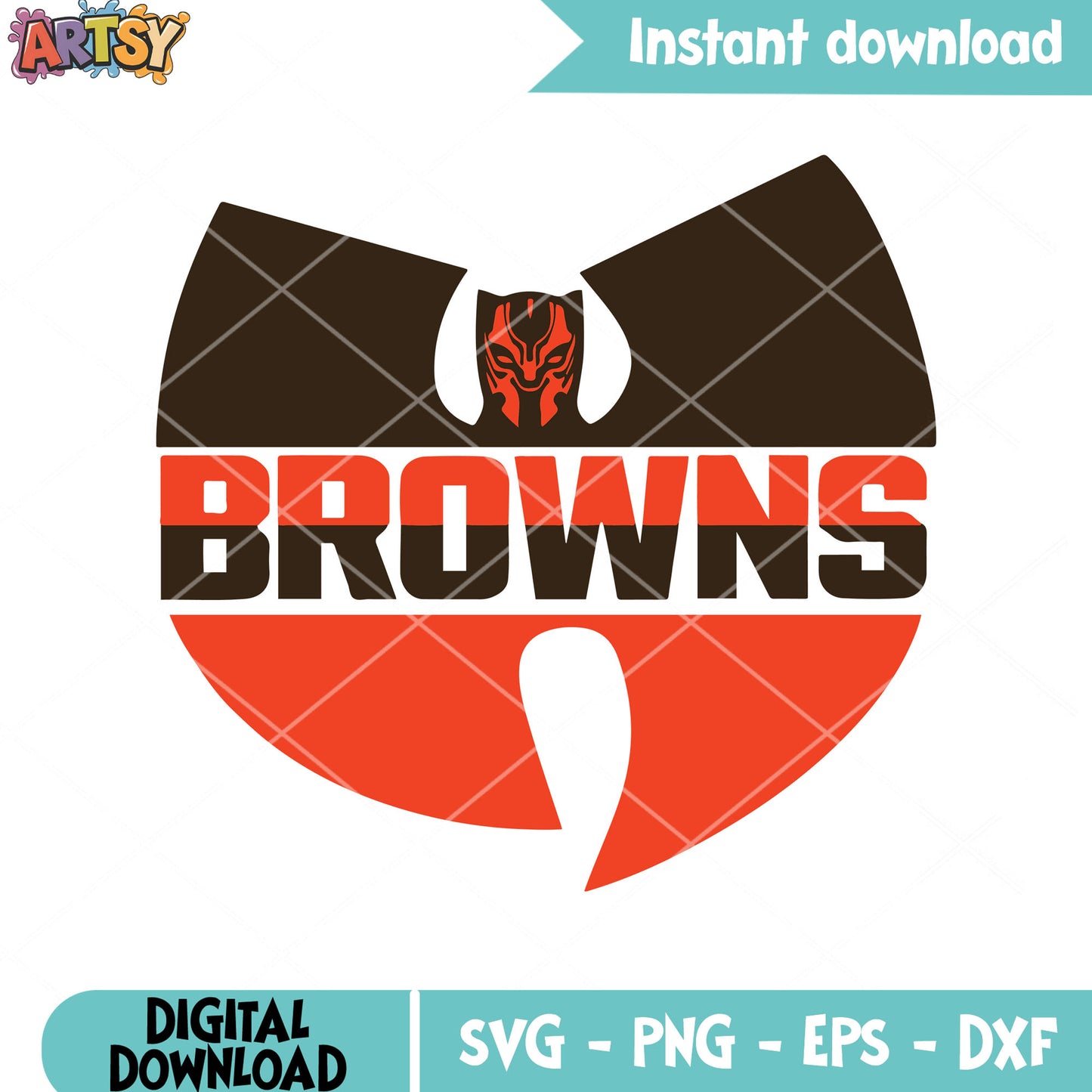 NFL team Cleveland browns svg, Black panther svg, nfl teams svg