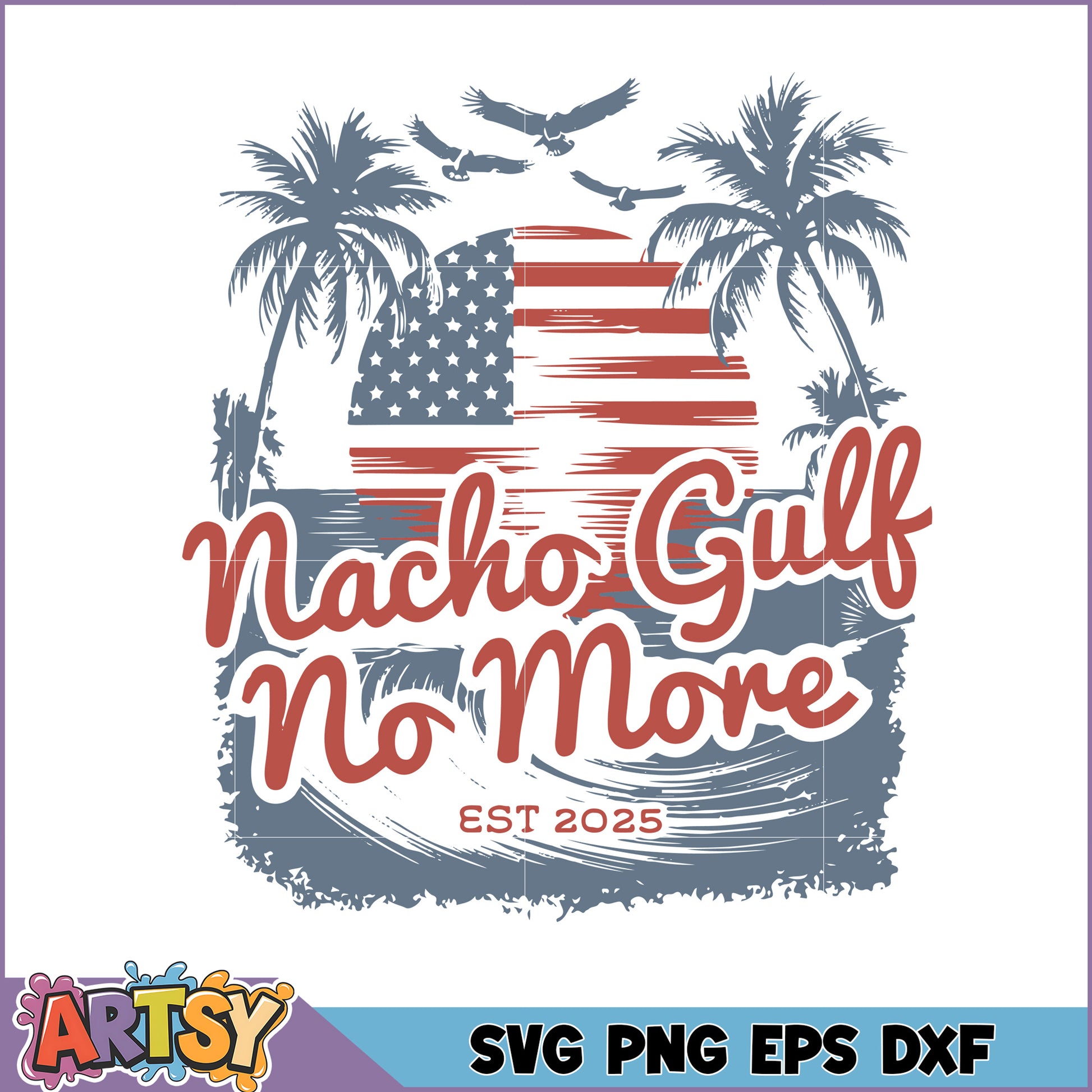 Nacho Gulf No More SVG Design