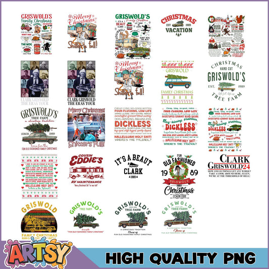 National Lampoon's Christmas Vacation PNG Bundle