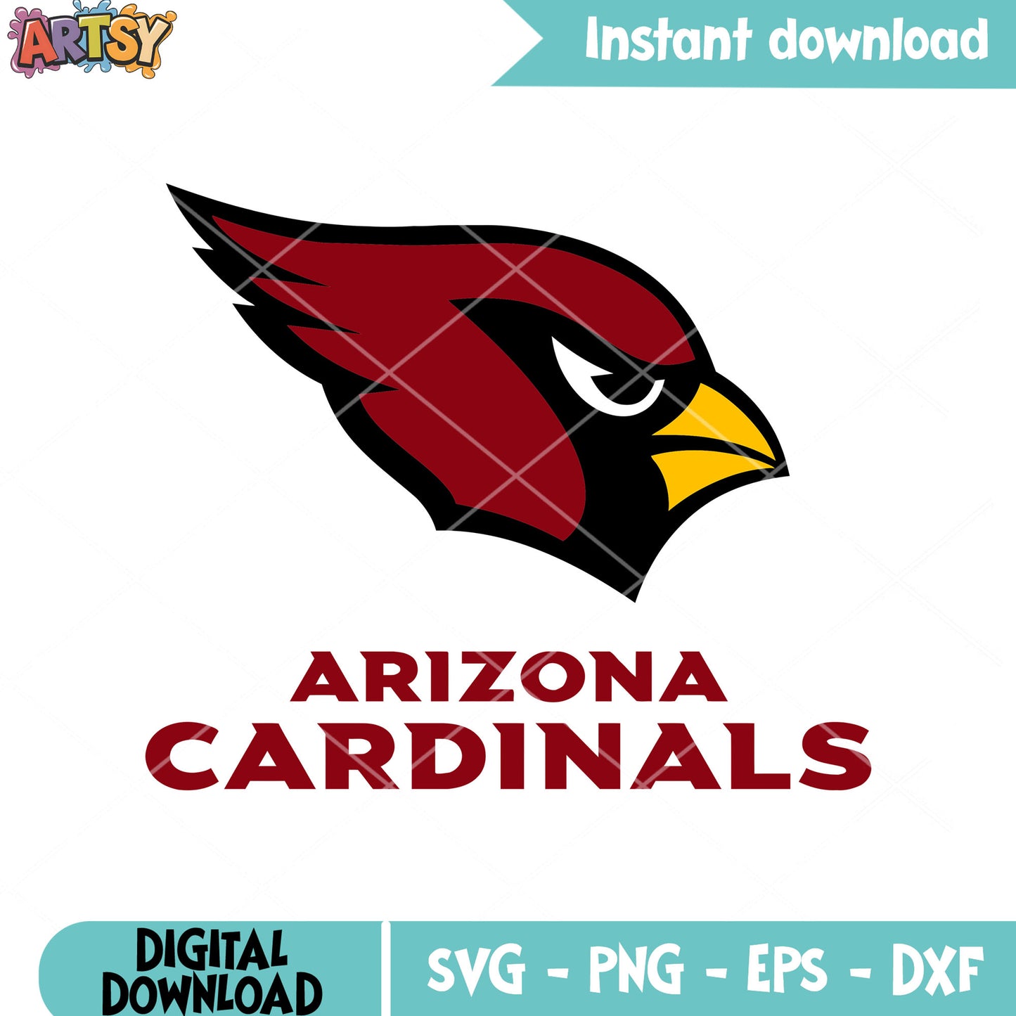 National football leauge svg, arizona cardinals svg, red cardinal svg