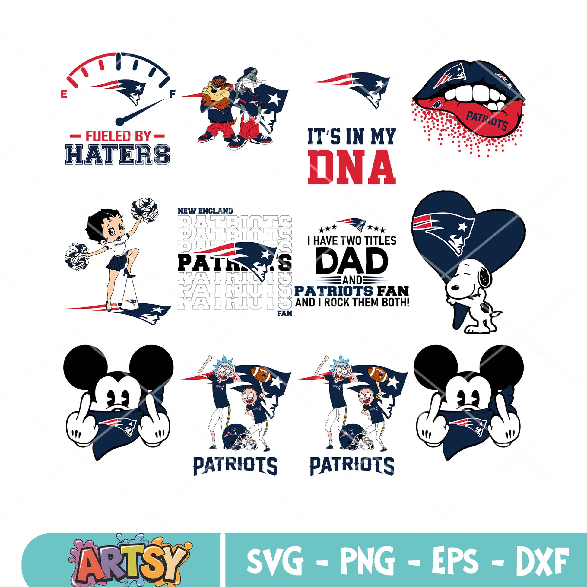 New England Patriots bundle svg, Flying Elvis svg, nfl team svg