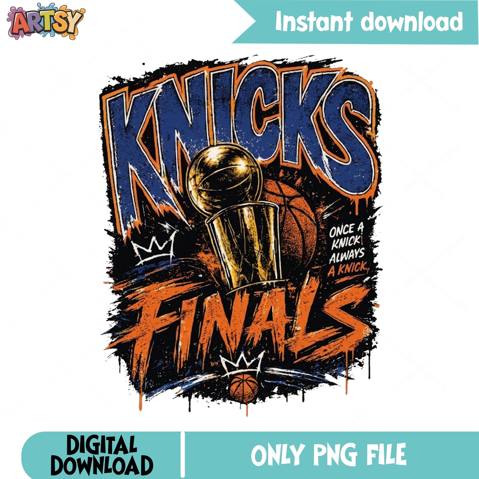 New York Knicks Finals PNG, Basketball Trophy PNG, NBA PNG