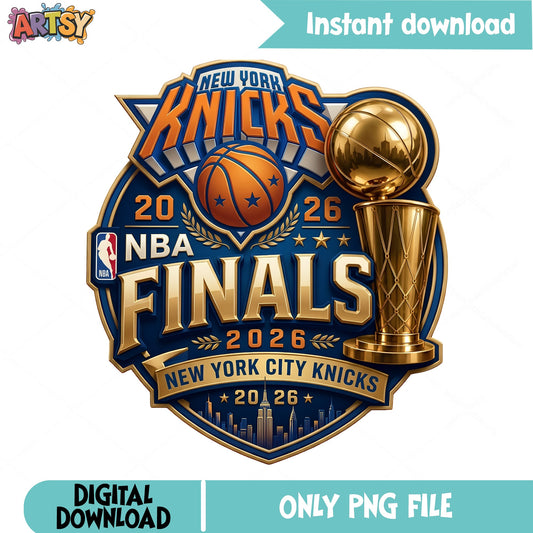 New York Knicks NBA Finals 2026 PNG, Knicks Championship PNG, Basketball PNG