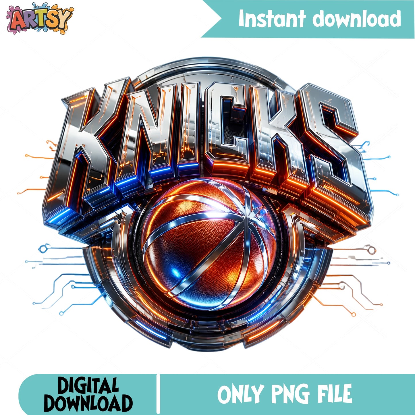 New York Knicks PNG, NBA Basketball Team Logo, Knicks PNG