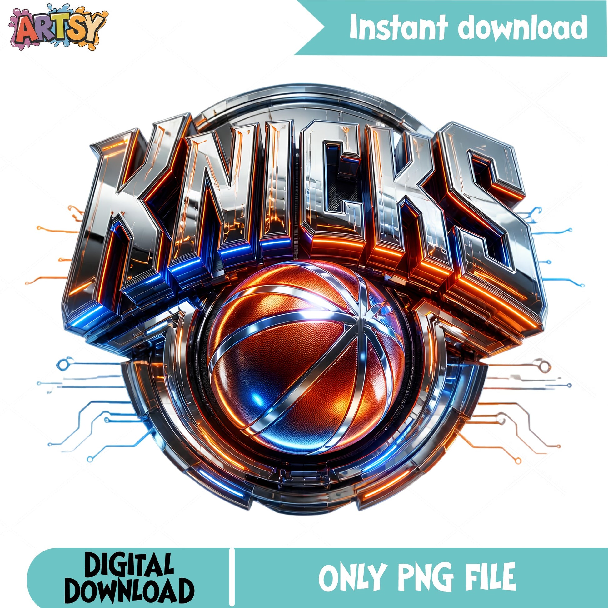 New York Knicks PNG, NBA Basketball Team Logo, Knicks PNG