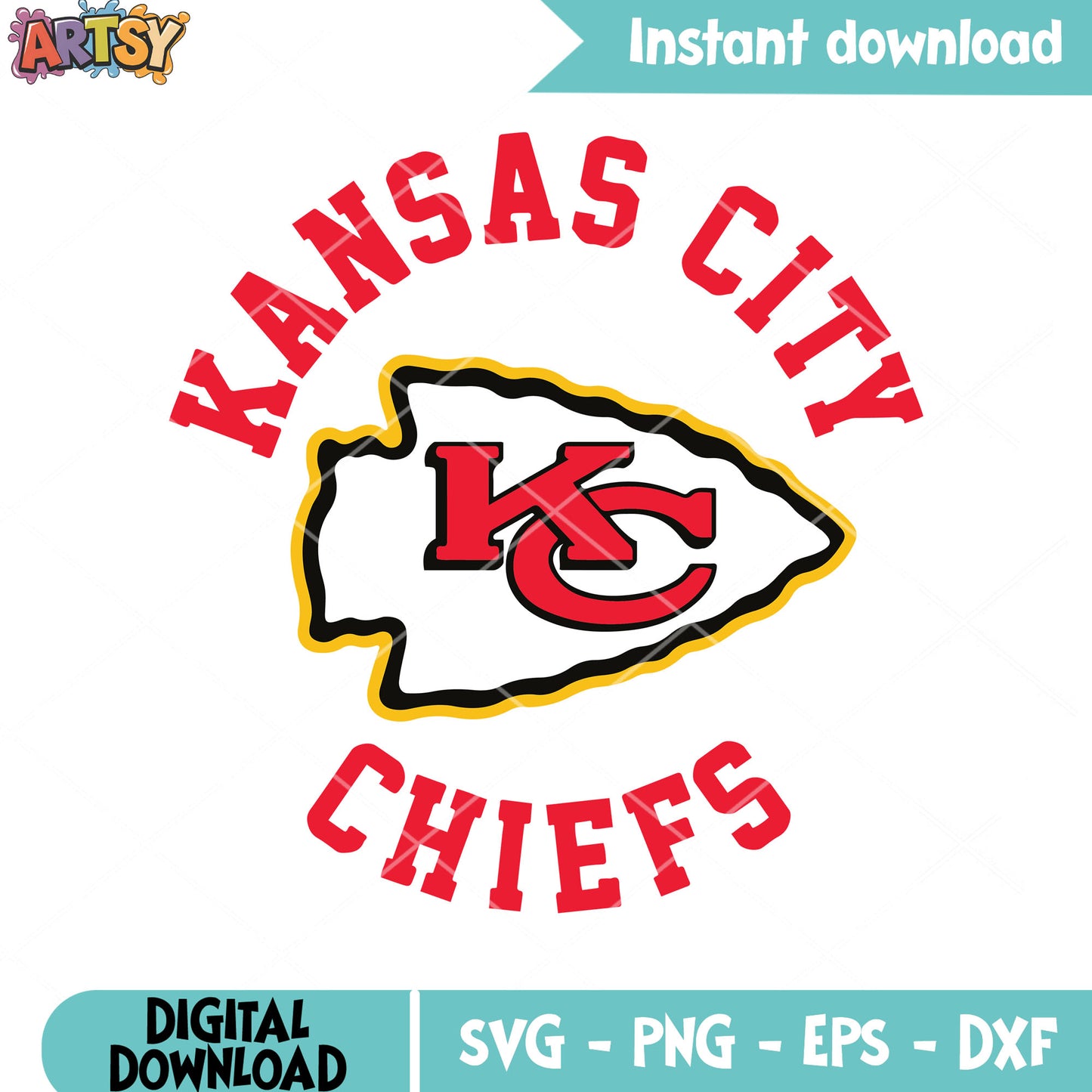 New dallas texans team svg, kc chiefs svg, nfl logo svg