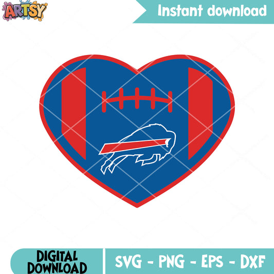 Nfl logo bills svg, buffalo bills svg, nfl football team svg