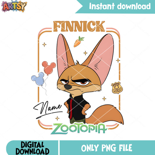 Nick wilde chibi funny png, walt disney world png, disney trip png