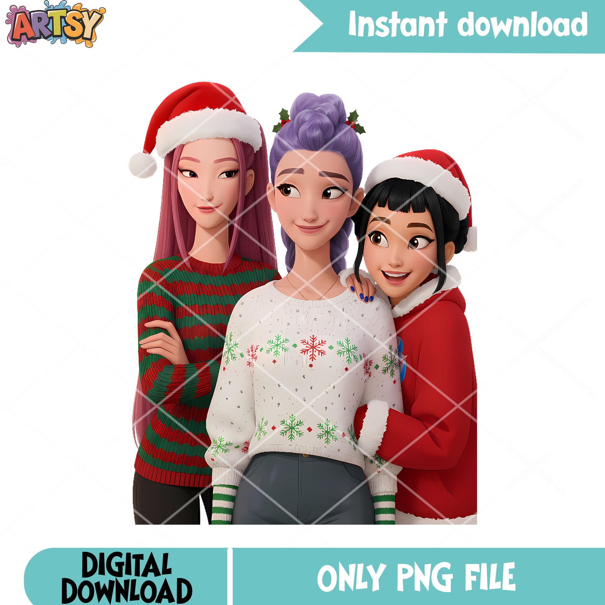 Noel costume hunter kpop png, kpop demon hunters png, rimu huntrix png