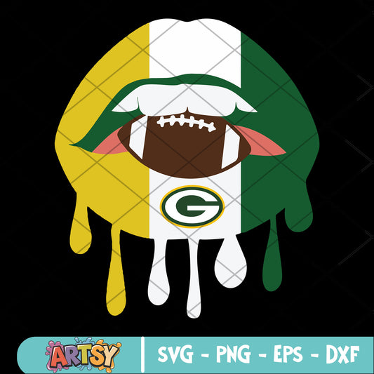 North american fooball conference svg,  green bay packers​ svg, afc svg