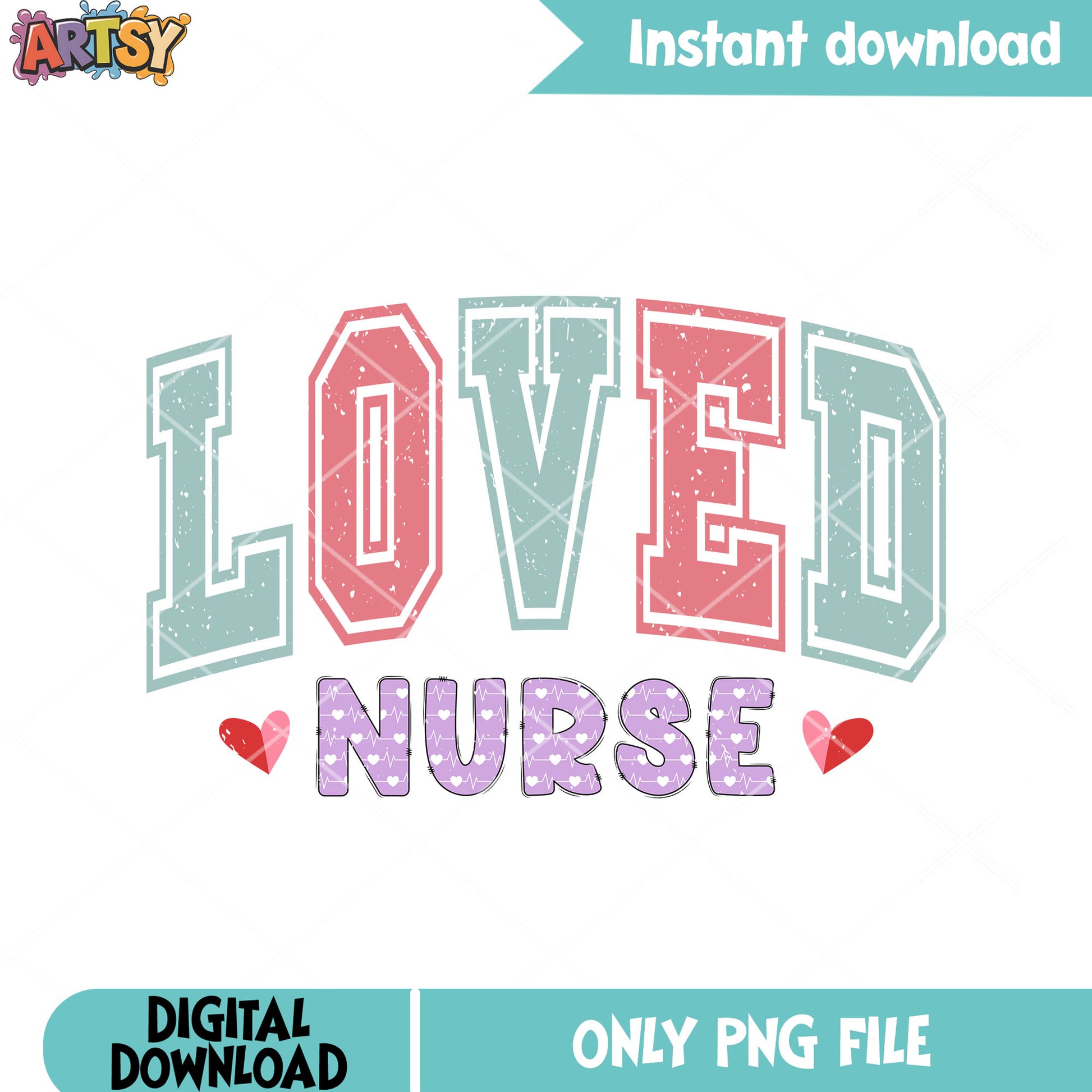 Nurse poster valentine day png, love day png, valentine gifts png