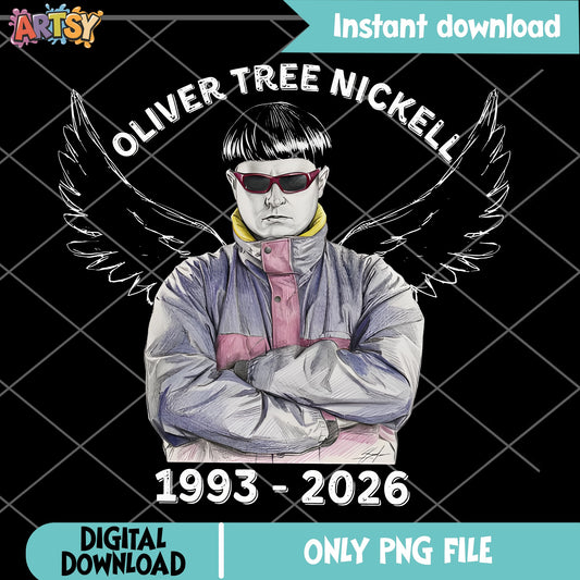 Oliver Tree Nickell PNG, Rip Oliver Tree 1993 2026, Music PNG