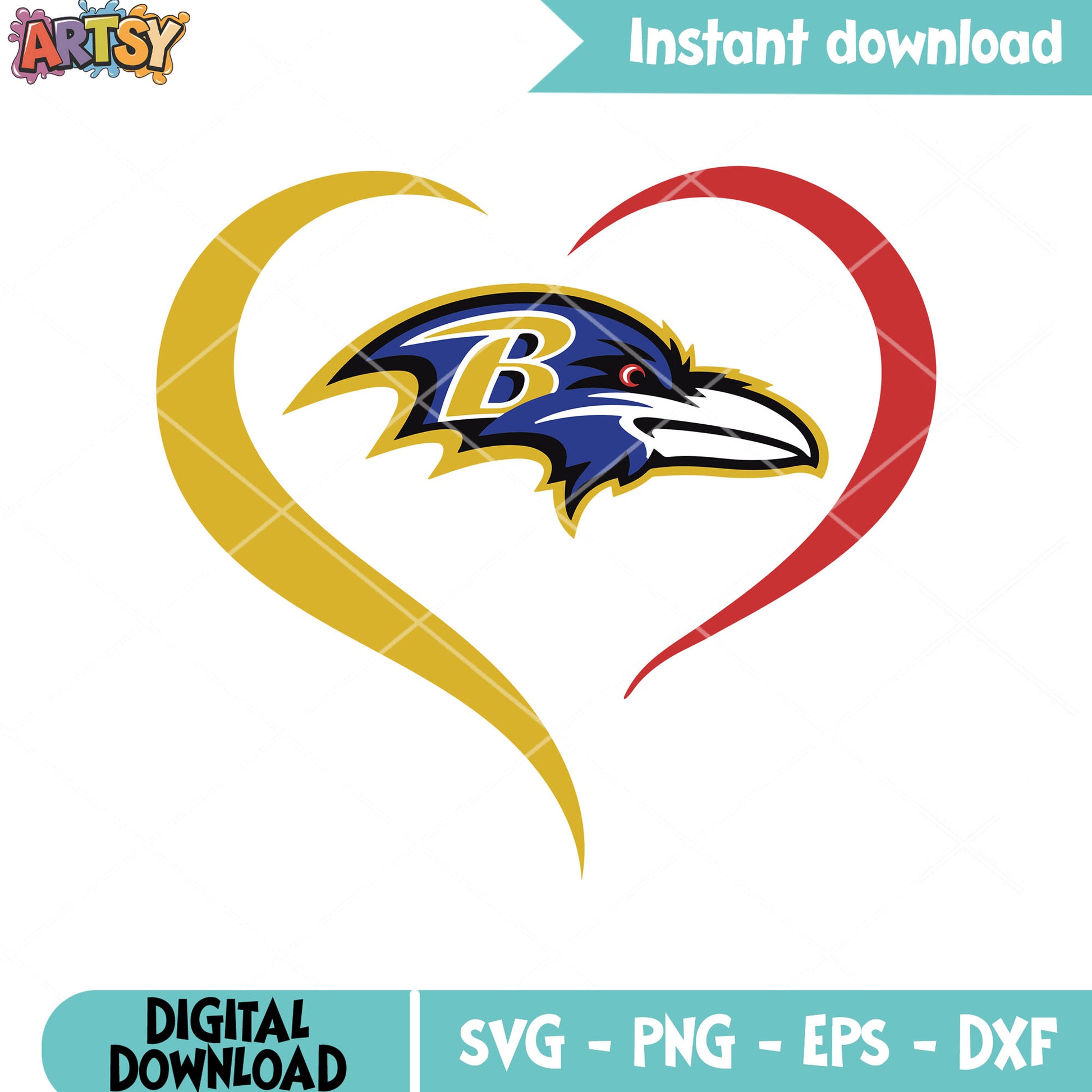 One love for raven svg, nfl teams svg, baltimore ravens svg